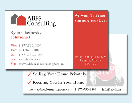 business card design