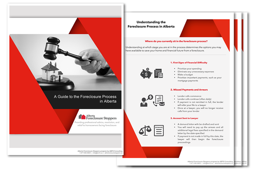 Alberta Foreclosure Guide Design