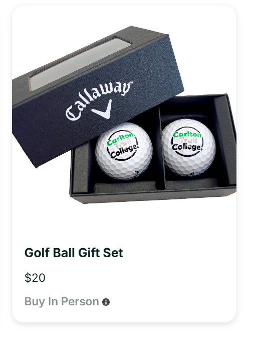 CTC Golf Ball Set
